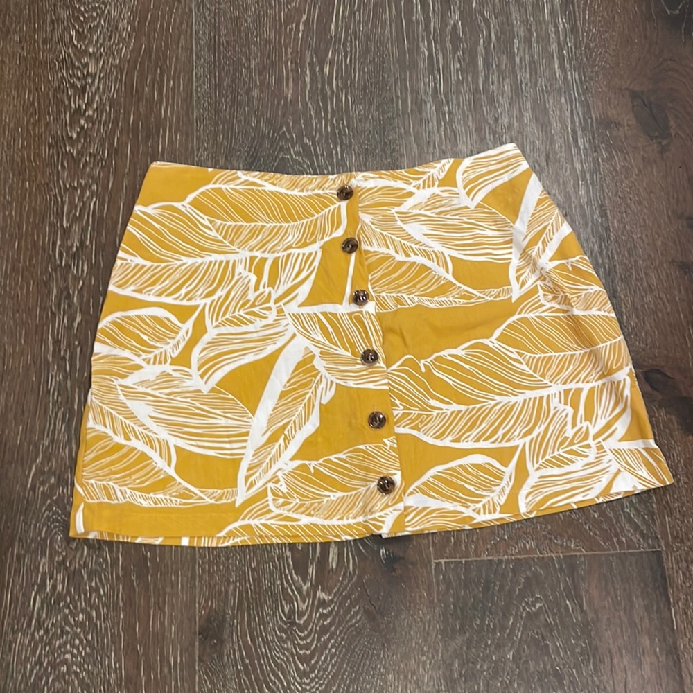 BOGO - Button up mini skirt